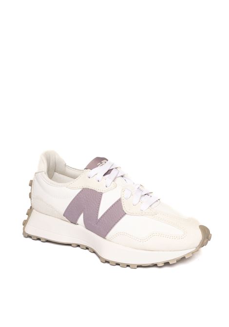 Sneaker 327 bianco/malva NEW BALANCE | 327DKH-B/MAUVE